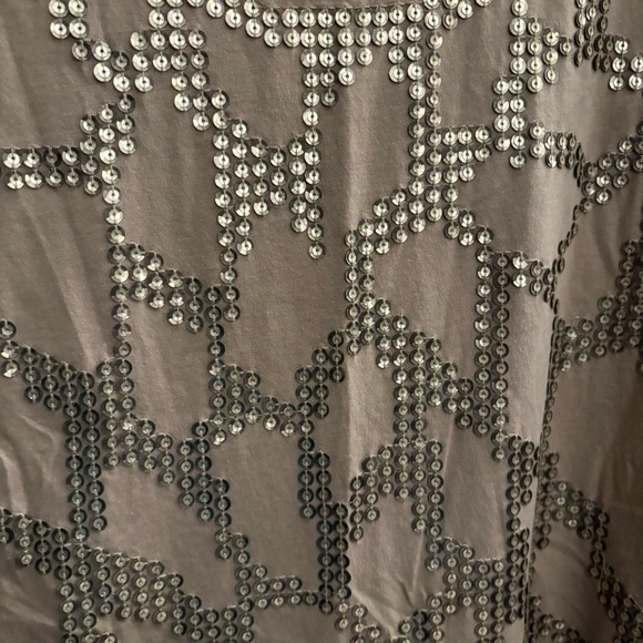 Dana Buchman Tan Sequin Embellished Tank Top - Picture 2 of 5